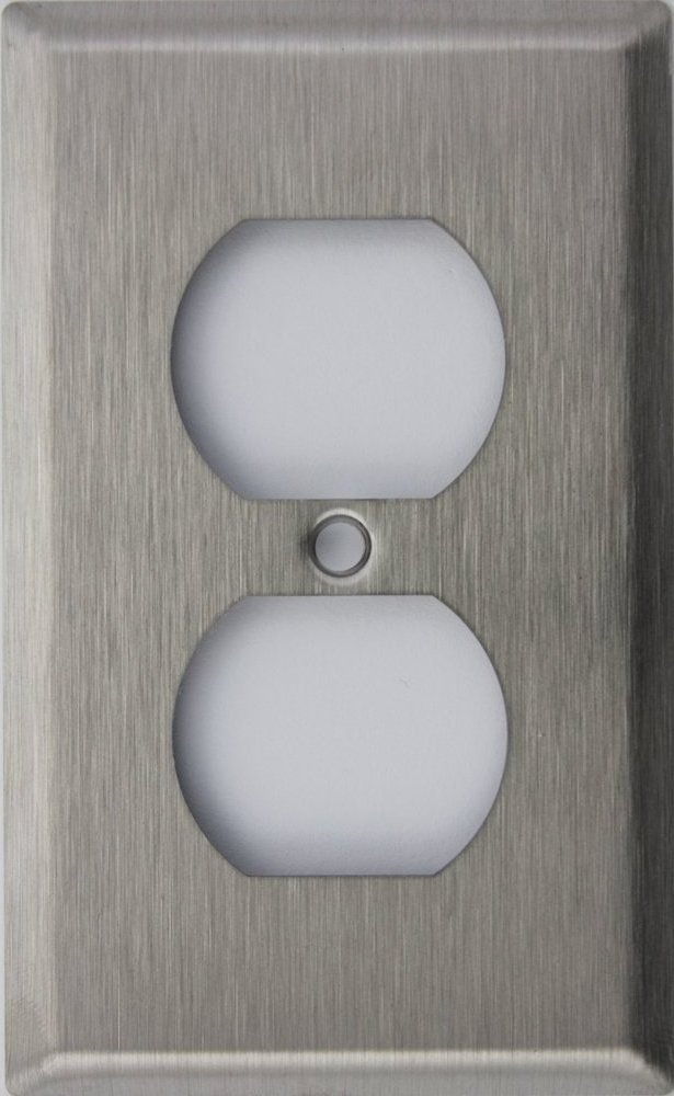 Stainless Steel Wall Plate for switches, Corrosive Resistant Cover for Receptacle Electrical Power Sockets