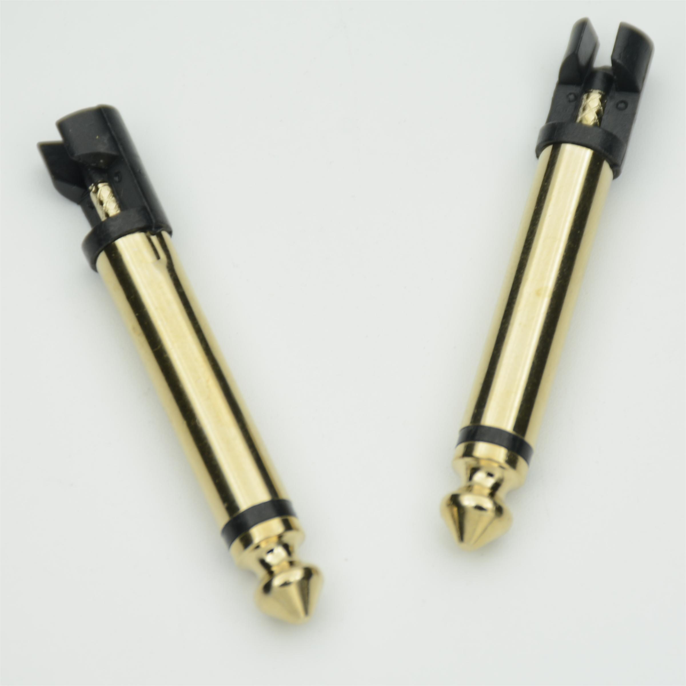 High Quality 6.35mm Plug Gold plating single Stereo Audio Headphone Jack 48L