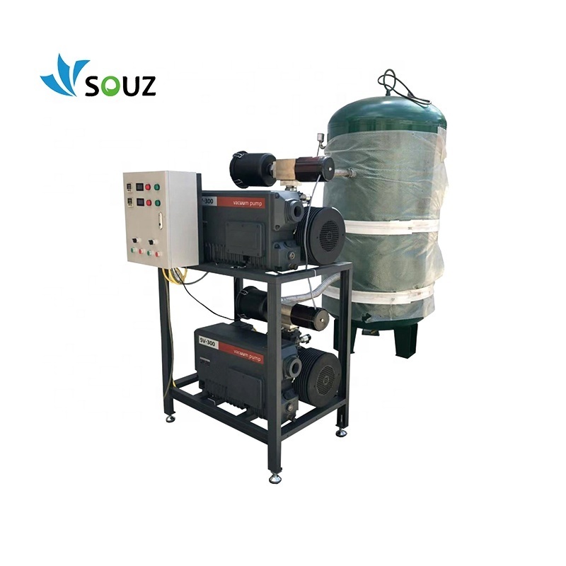 Factory Price Hospital Medical Rotary Vane Vacuum system 140m3 CVS Series Industrial Central Vacuum Pump Unit