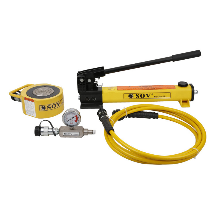 ENERPAC same Single acting ultra-thin hydraulic jack for installation and maintenance