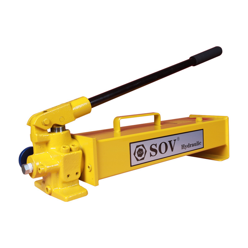 Sov Double Acting Steel Hydraulic Manual Hand Oil Pump For Hydraulic Jack