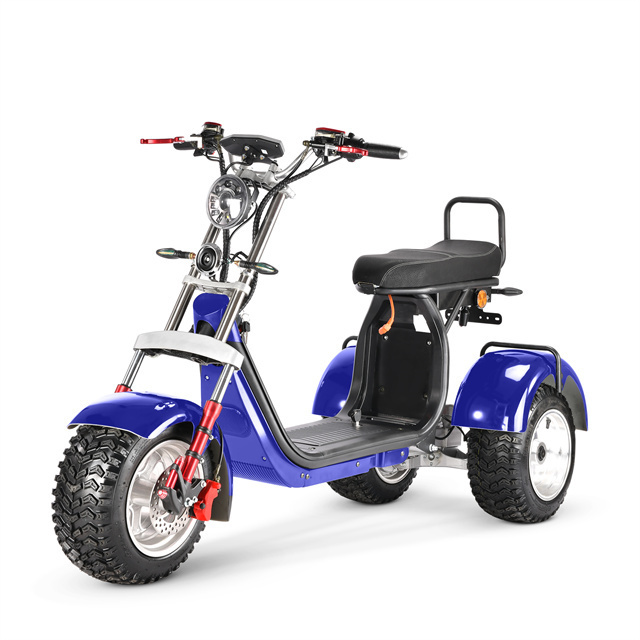 SoverSky new style 60v 4000w electric tricycle scooter 3 wheel motorcycle