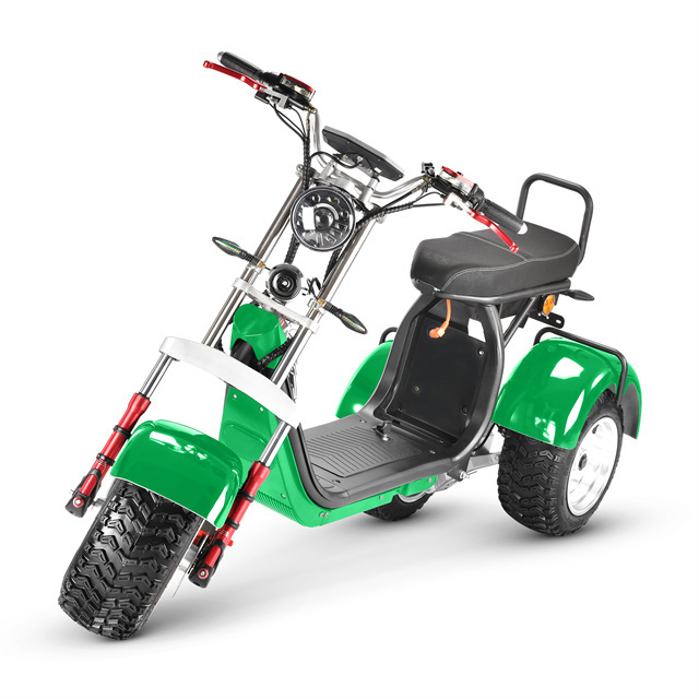 SoverSky high speed 55km/h 4000w 3 wheel electric scooter with fat tire