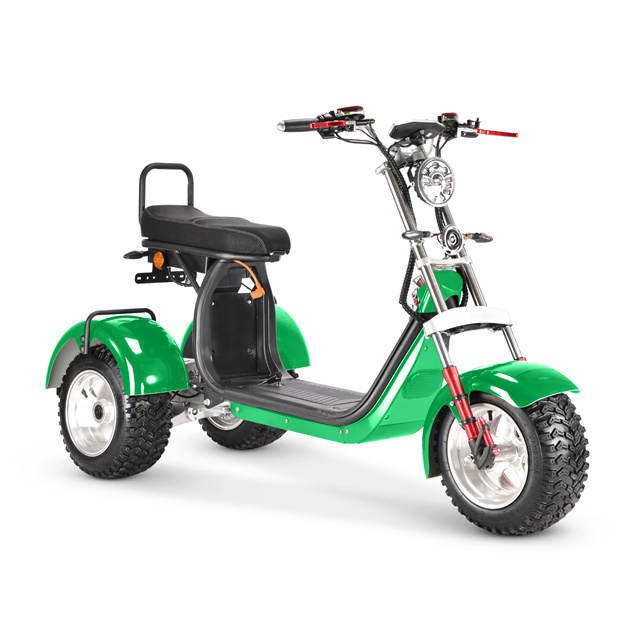 SoverSky fat tire 3 wheel electric scooter 4000w 40ah citycoco for adults