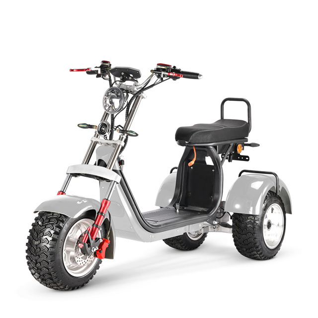 SoverSky fat tire 3 wheel electric scooter 4000w 40ah citycoco for adults