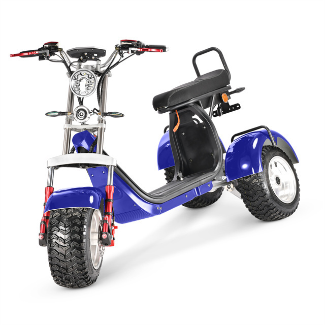 SoverSky street legal 4000w tricycle electric scooter 3 wheel citycoco