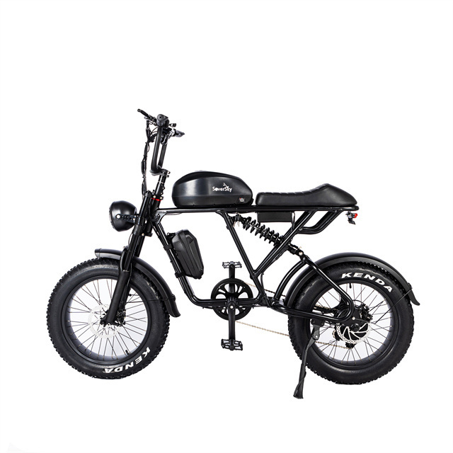 SoverSky 2023 new 500w Electric Bicycle Electric Mountain Bike with suspension