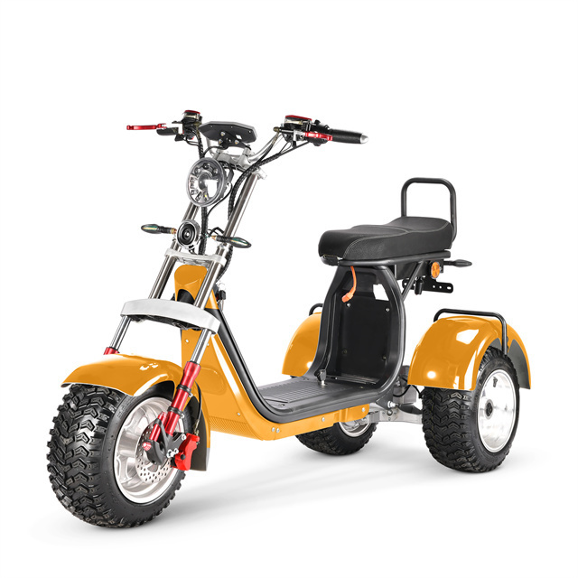 SoverSky USA EU Warehouse 4000w electric tricycle scooter 3 wheel with 2 seats