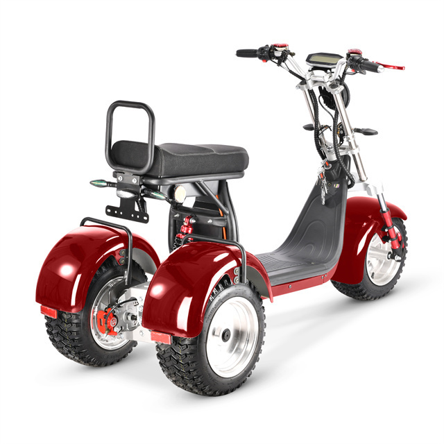 SoverSky street legal 4000w tricycle electric scooter 3 wheel citycoco