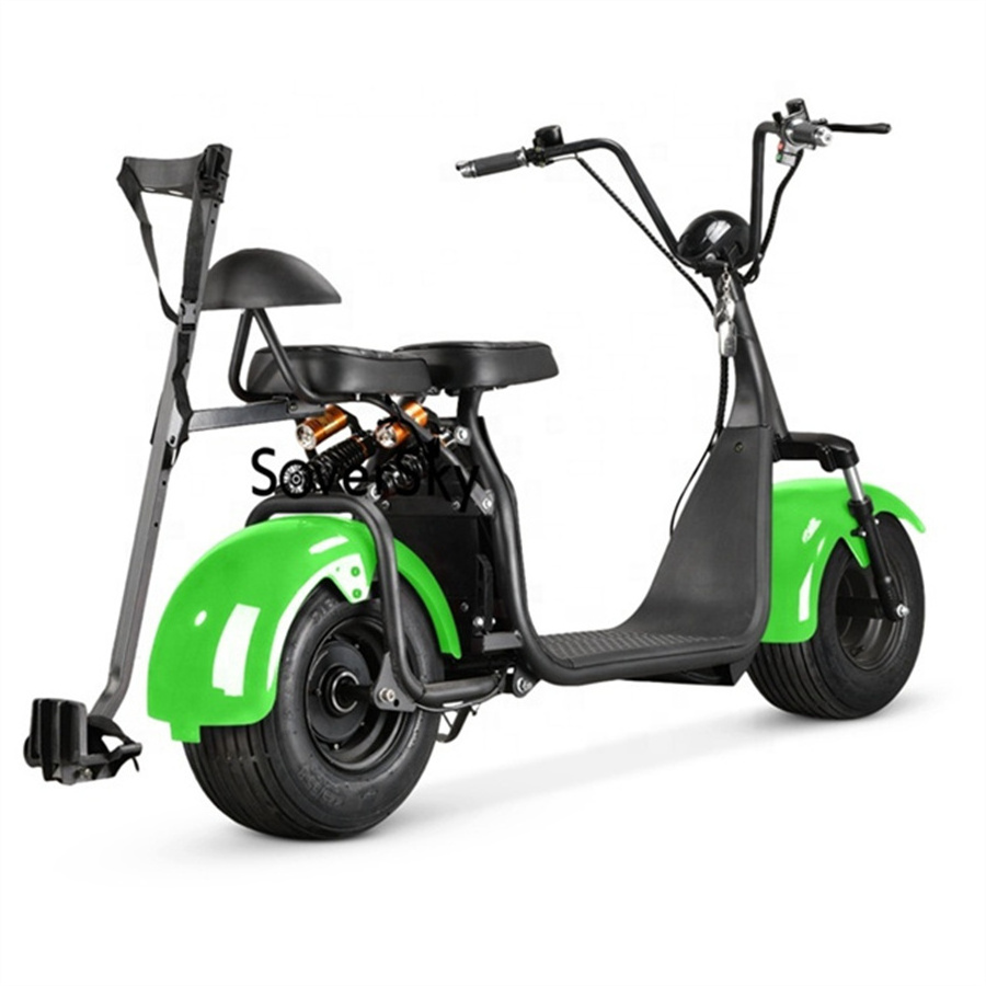 SoverSky Big Wheel 2000W Electric Scooter Citycoco With Disc Brake