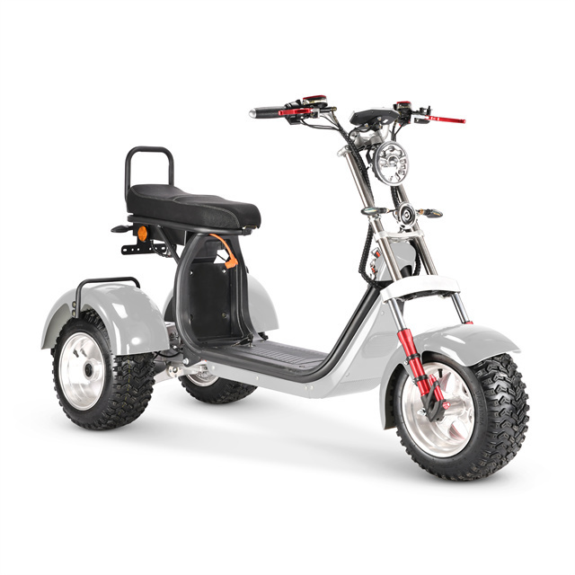 SoverSky new style 60v 4000w electric tricycle scooter 3 wheel motorcycle