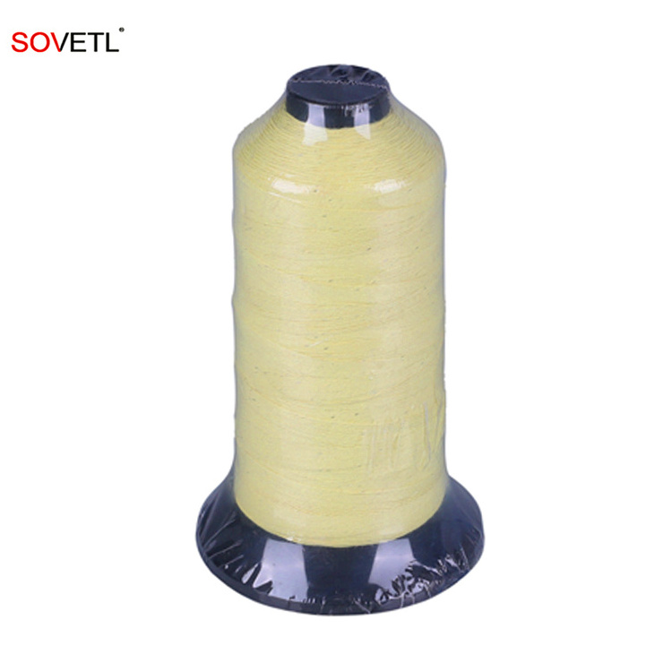 Aramid Stainless Steel Thread Enhanced Fireproof Fire Resistant Heat Flame Retardant Reinforced Para Aramid SS Wire Yarn Thread