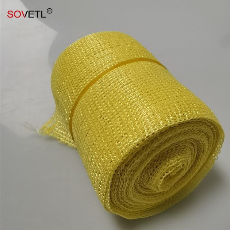 260g High strength high modulus high temperature resistant flame resistant aramid mesh fabric