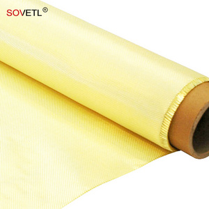 Custom Aramid Woven Fabric High Strength Plain Anti Impact Cut resistant Fire proof Kevlars Para Aramid Woven Fabric