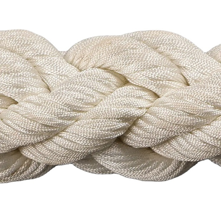 Factory produces High Strength Corrosion-Resistant UMWPE Rope used Mooring Rope for Ships