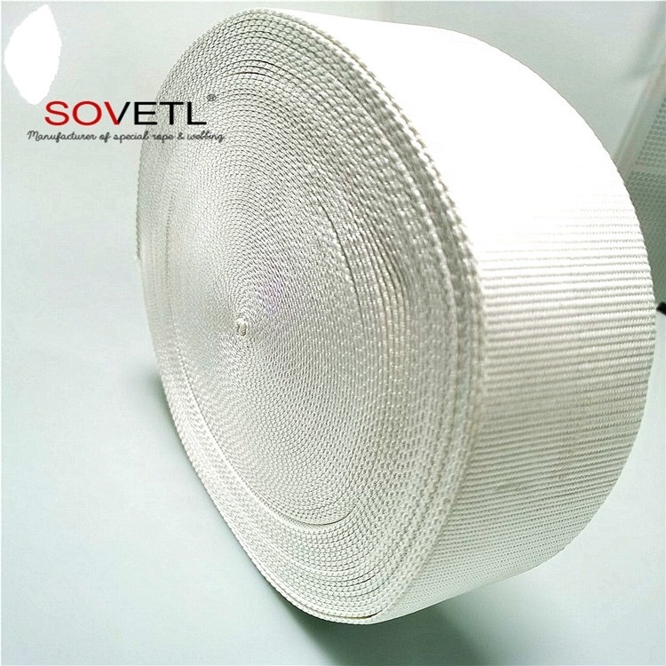 6.6T Weave UHMWPE Webbing Strap Flat Sling Belt 60x2mm