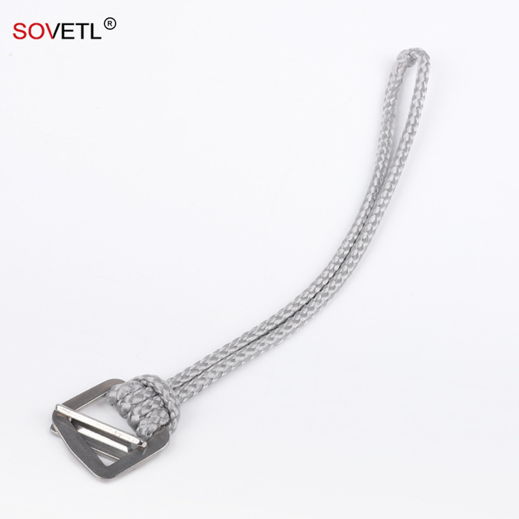 Wholesale Customized Amsteel Rope 8'' Length Cinch Buckle Continuous Loop For Hammock suspension