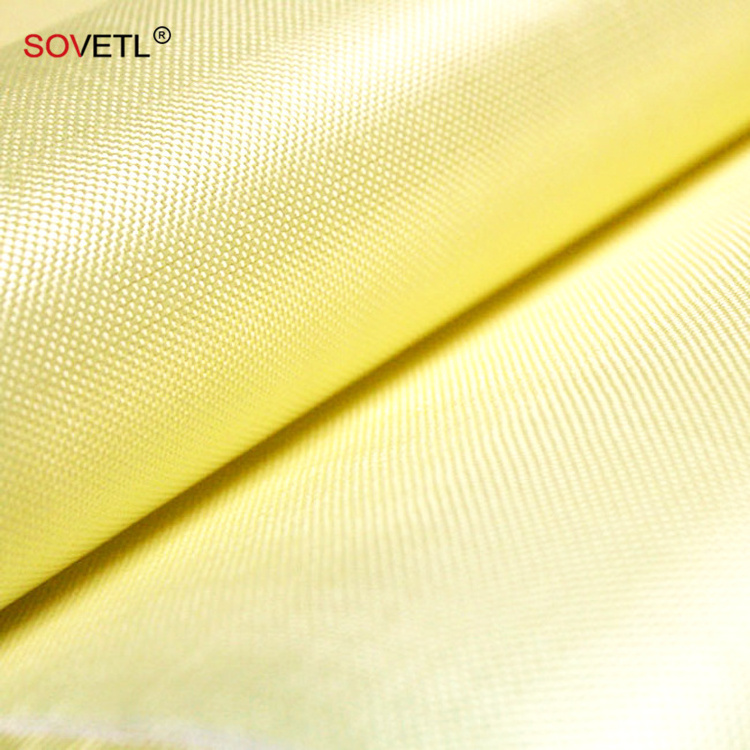 Aramid Woven Fabric Custom High Strength Temperature Resistant Impact Cut resistant Fire proof Kevlars Para Aramid Woven Fabric