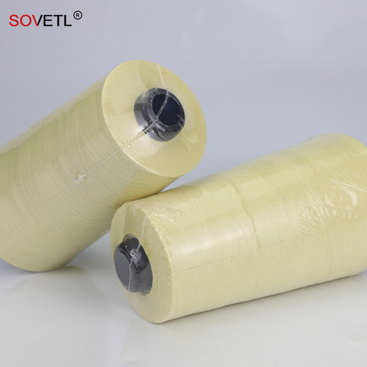 Aramid Stainless Steel Thread Enhanced Fireproof Fire Resistant Heat Flame Retardant Reinforced Para Aramid SS Wire Yarn Thread