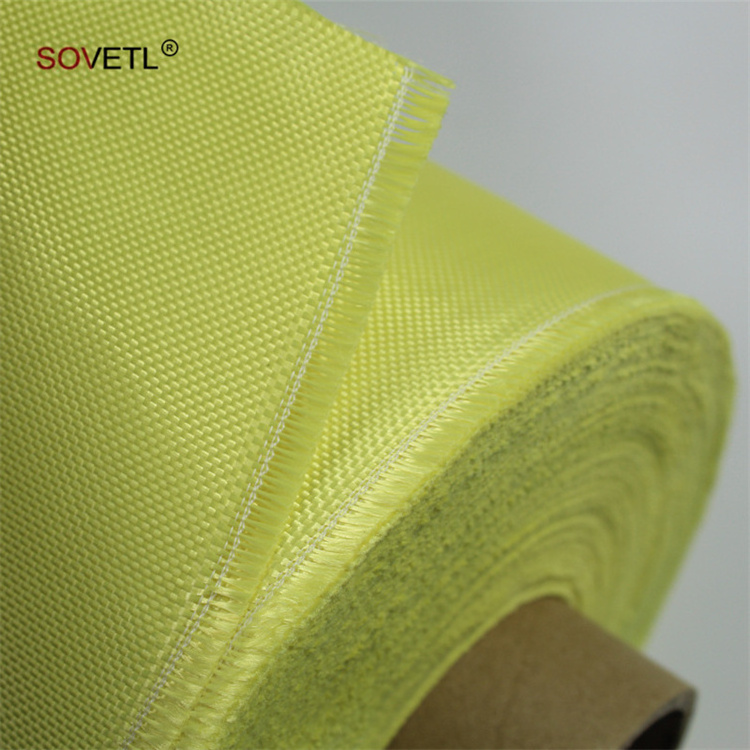 Aramid Woven Fabric Custom High Strength Temperature Resistant Impact Cut resistant Fire proof Kevlars Para Aramid Woven Fabric