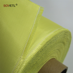 Aramid Woven Fabric Custom High Strength Temperature Resistant Impact Cut resistant Fire proof Kevlars Para Aramid Woven Fabric