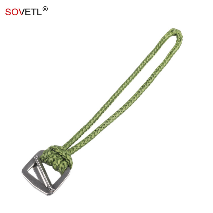 Wholesale Customized Amsteel Rope 8'' Length Cinch Buckle Continuous Loop For Hammock suspension