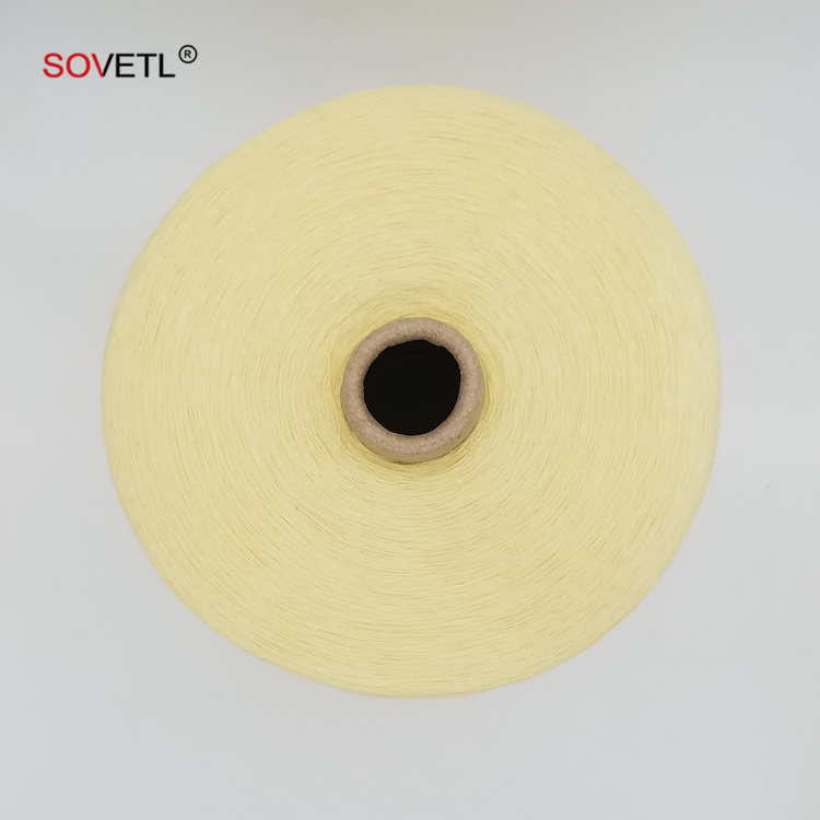 Para Aramid Yarn Thread 20s/1 High Temperature Fire Proof Resistant Flame Retardant Staple Fiber Kevlars Aramid Yarn