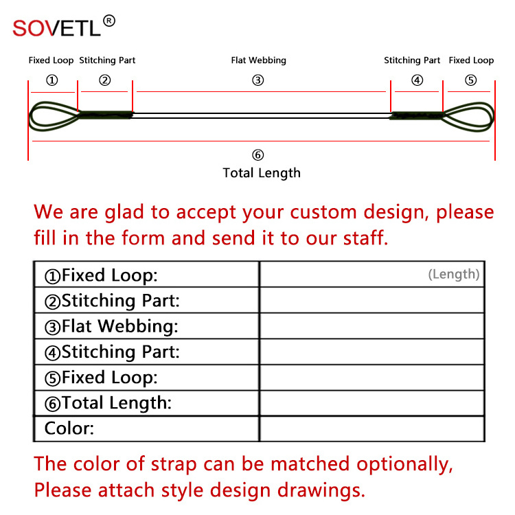 Customized 365cm Tree Strap Lengthened Heavy Duty Hammock Webbing Strap