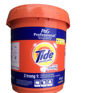 Tide Laundry Detergent Washing powder with cool scent 9kg/bucket cleans stubborn stains and eliminates odors on clothes