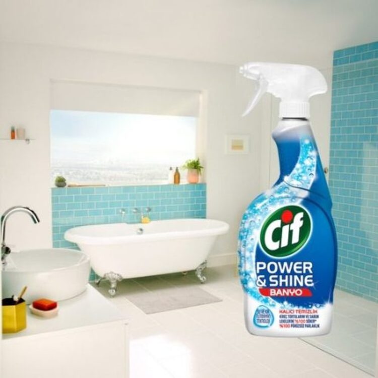 Wholesale  Cif Power & Shine Bathroom Spray 500ml, Liquid Spray Bathroom Cleaning, Purpose Function Bathroom Cleaner