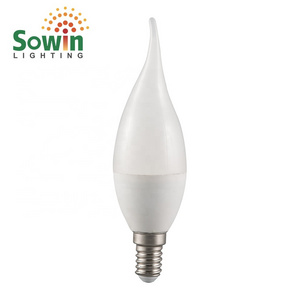 Plastic Alu. C37L bulb 2700k 4100k 6000k China Factory white led light E27 E26 E14 B22 B15 globe lamp