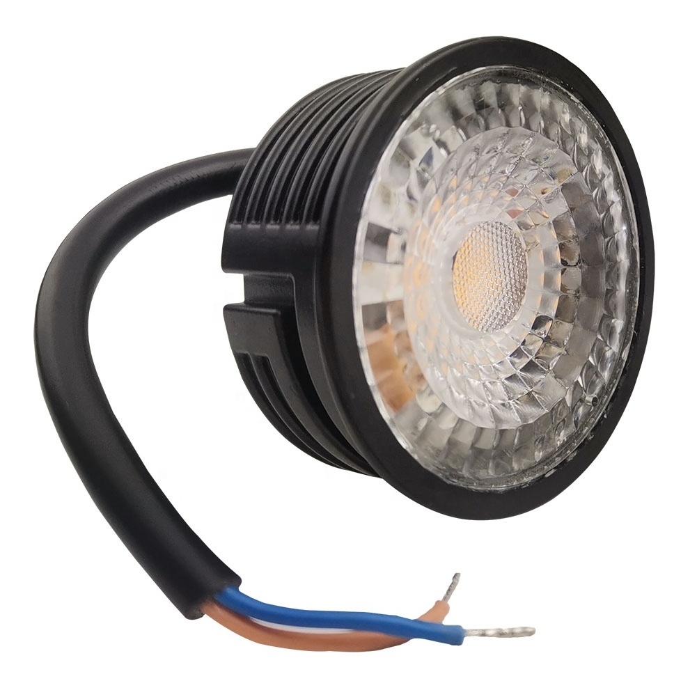 led downlight white black ceramic housing 5w 7w small beam angle 36 degree 60 degree SMD led ceiling module light