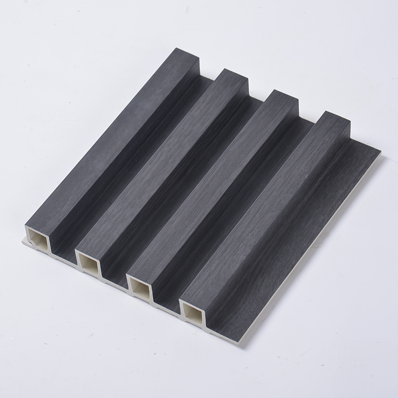 Wpc Fluted Indoor Decorative Strip Wood Wall Plastic Panel Plastic Composite Cladding WPC Slat Wall Panel WPC Wall Panel