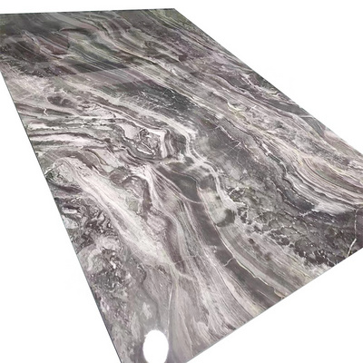 4X8 Ft Pvc Wpc  Wall Panel Marble Board Alternative 3Mm Pvc Uv Sheet Panel