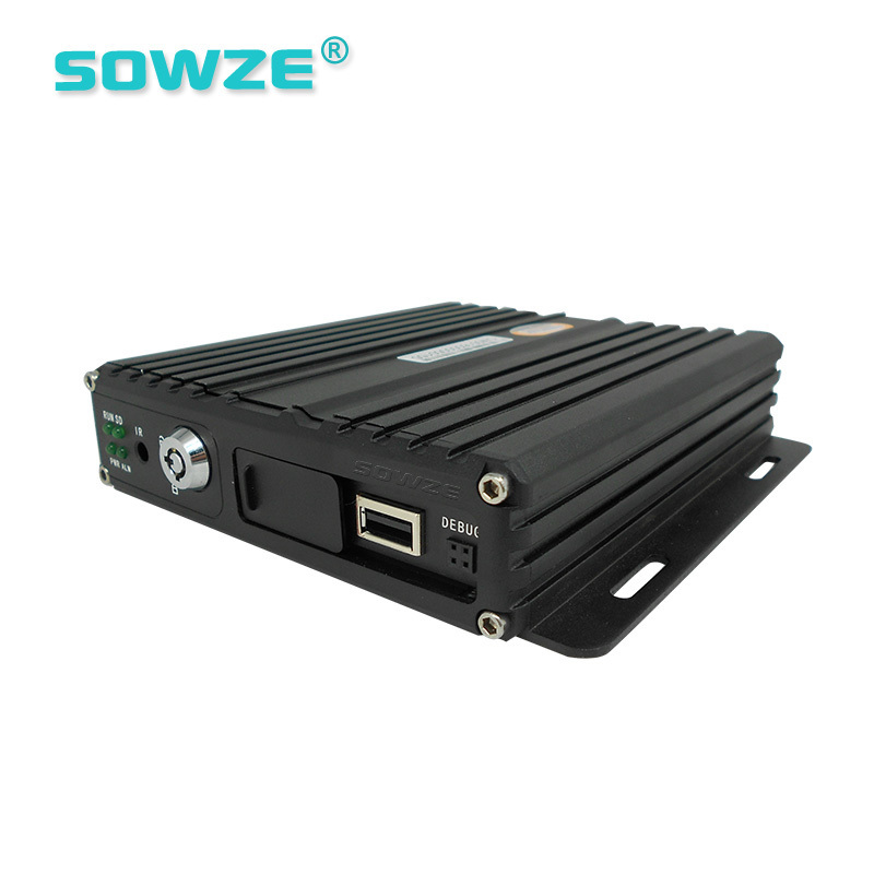 Mini 4 Channels Dvr 4G Vehicle Cctv Mdvr With Gps For Bus