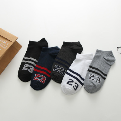 Low Price Wholesale Colorful Cotton Men Ankle Socks