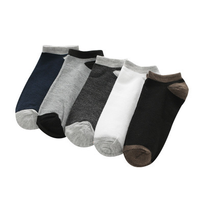 Low Price Wholesale Colorful Cotton Men Ankle Socks