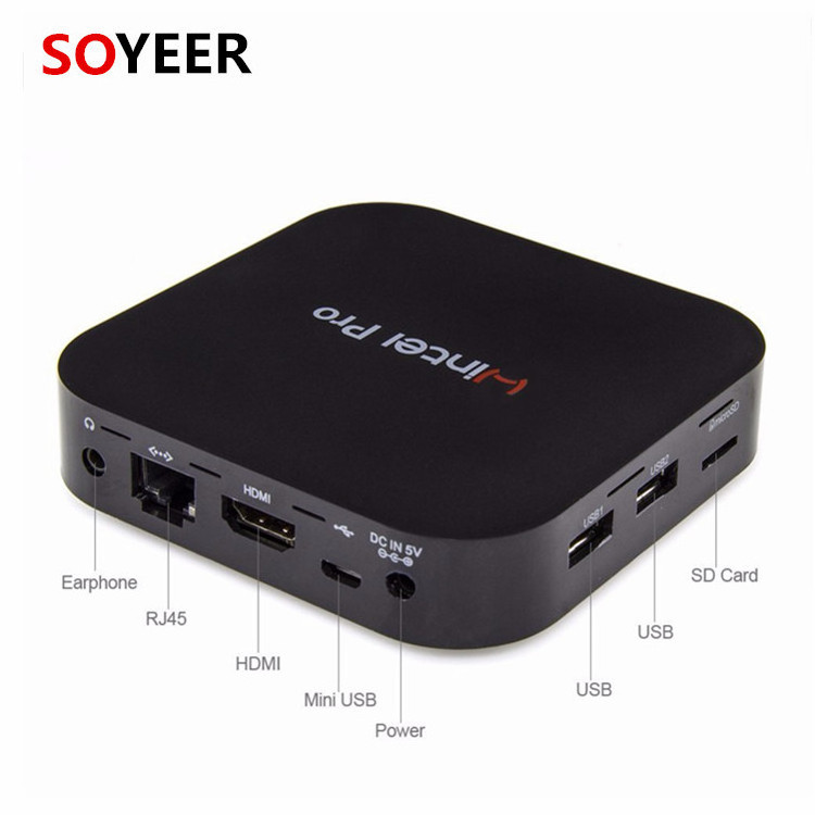 Soyeer W8 pro / T8U  MINI PC 2+32G support for windows 10  mini pc gaming Windows TV Box Wintel Pro