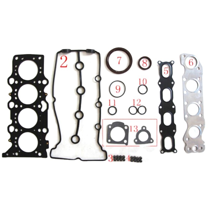 Head gasket cylinder head gasket repair kit for engine parts M16A  fit for Suzuki top gasket OEM 11400-61862