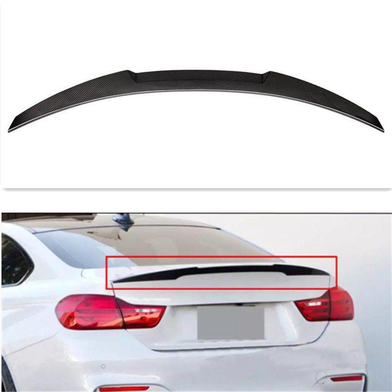 Performance Dry Carbon Technics Autoclave M4 Style Real Carbon Fiber Rear Spoiler for BMW F82 M4 2-Door Coupe 2015 - 2020