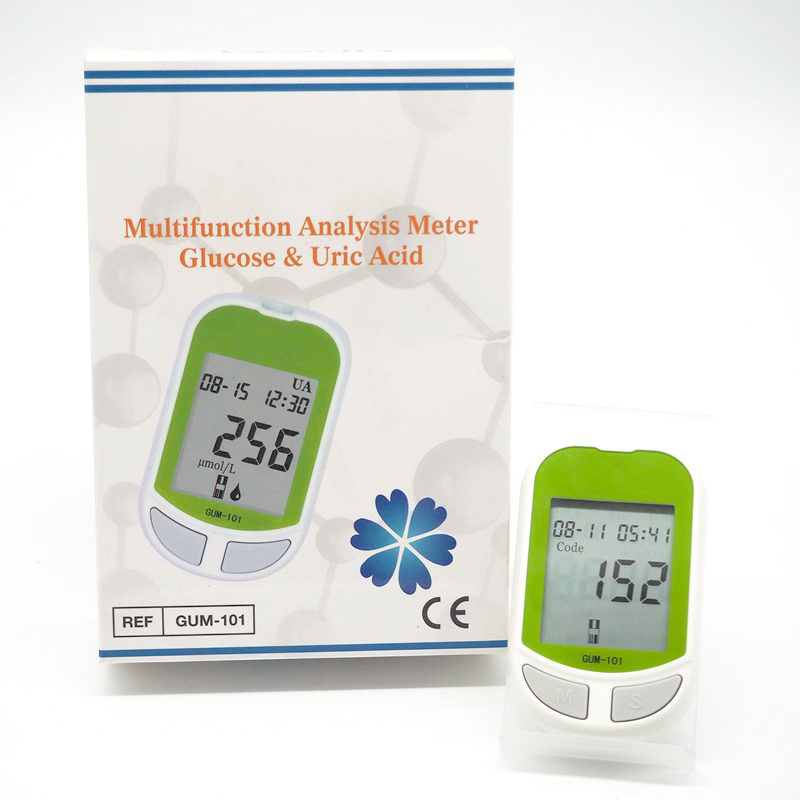 High Quality Portable Health Care Glucose+Uric Acid Meter monitors CE Certification oem