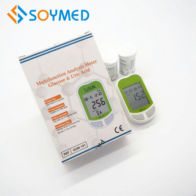 Medical Health Care Handheld Glucose Uric Acid Meter and strips CE Standard