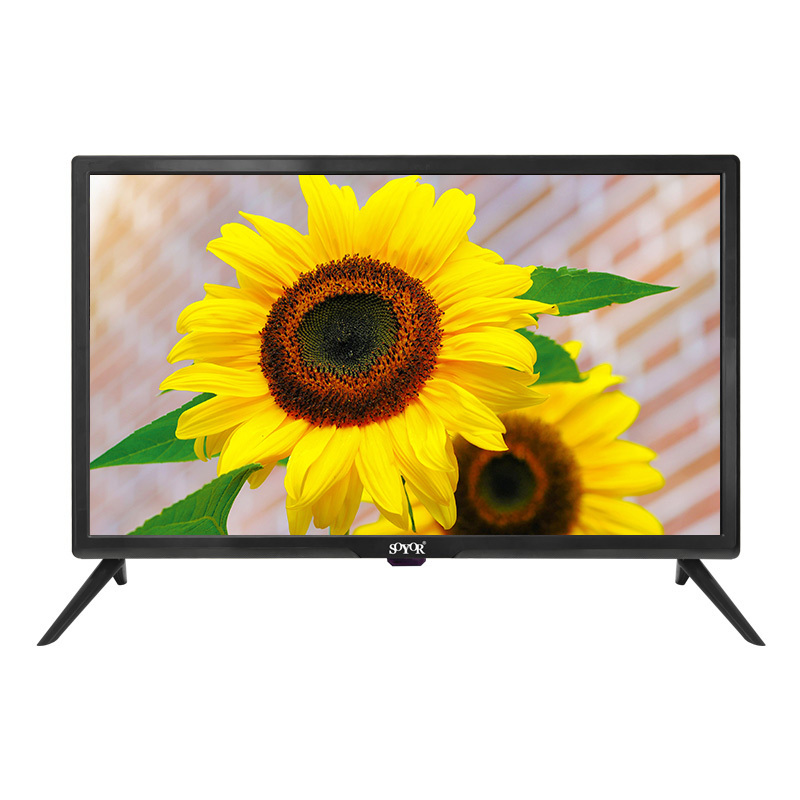 China Made Unbreakable Led TV 17 19 20 22 24 inch Led Panel Battery Powered TV Display Television