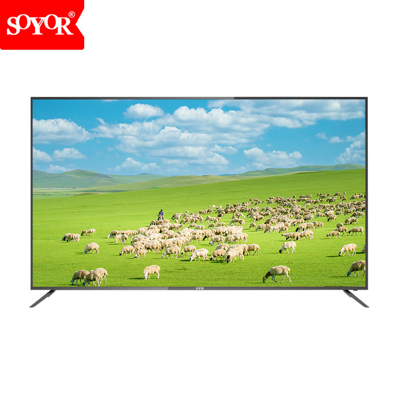 2023 New Style Android Television TV Big Screen Slim Curved 50 55 65 75 85 95 100 Inch 4K Smart LED TV