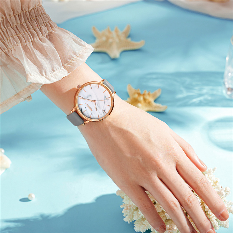 Rebirth flowers Watch Women Fashion Casual Leather Belt Watches Ladies' butterfly Quartz Clock Dress Wristwatches Reloj Mujer