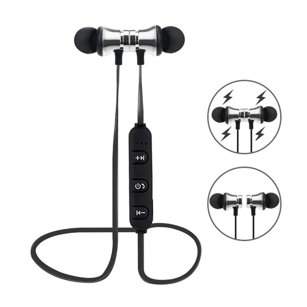 XT11 Wireless Earphone In Ear Magnetic Sport Headphone Neckband Stereo Music Earbuds