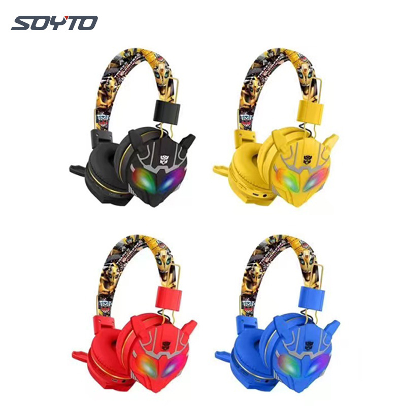 Shuoyin bumblebee 906P transformer transformers mario bros marvel sonic kids auriculare headphones toy toys transformer for kids