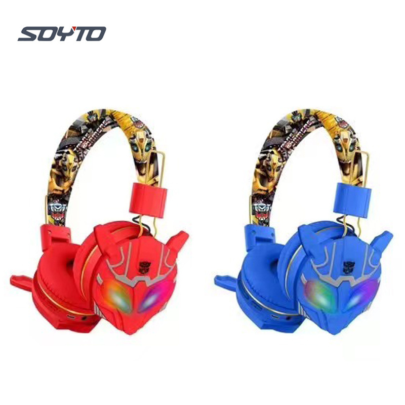 Shuoyin bumblebee 906P transformer transformers mario bros marvel sonic kids auriculare headphones toy toys transformer for kids