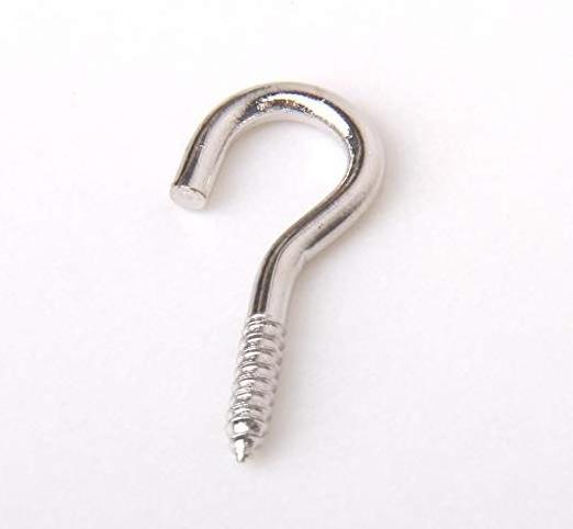 Eye Ring Question Mark Hook Sharp-tailed Self-tapping Screw Hook