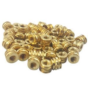 Threaded Heat M3 3mm M3-0.5 Brass Threaded Metal Heat Set Screw Inserts for 3D Printing